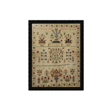 Mary Elizabeth Leet 1865 Sampler